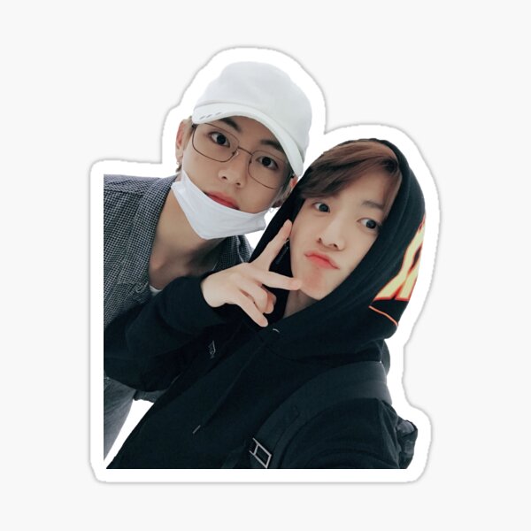 TAEKOOK / VKOOK SELCA 171008 Pegatina