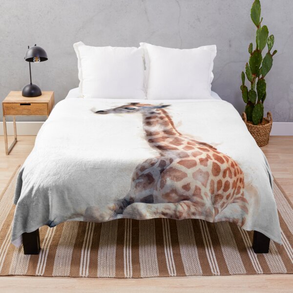Item preview, Baby Giraffe Watercolour Artwork designed and sold by Typeglyphs.