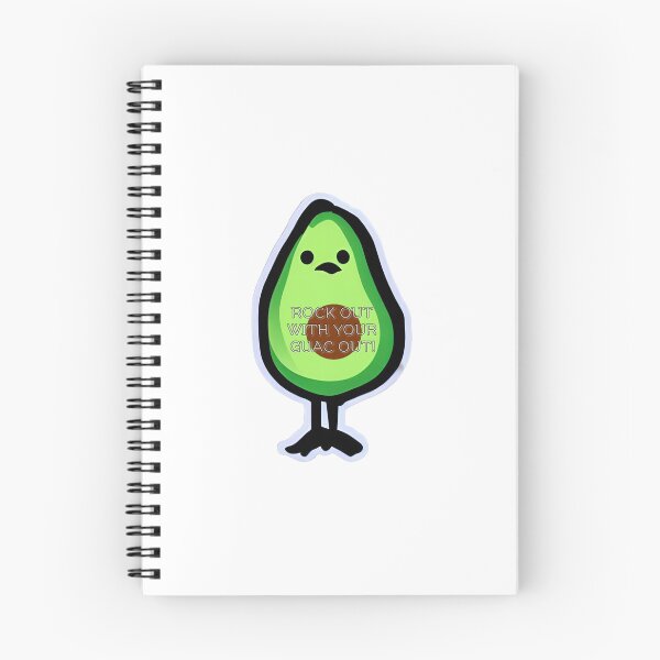 Item preview, Rock out with your Guac out Sticker designed and sold by StickerBird.