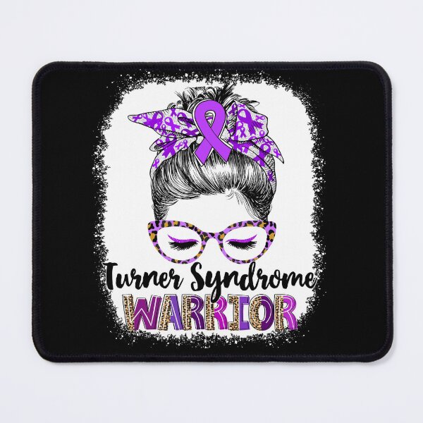 Item preview, Messy Bun Leopard Turner Syndrome Warrior designed and sold by rechardtee.