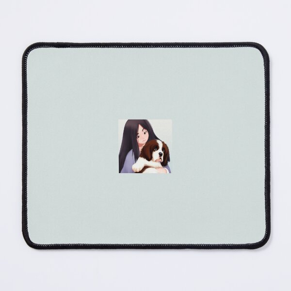 Item preview, Saint Bernard Puppy With Asian Woman  designed and sold by DesignerKin.