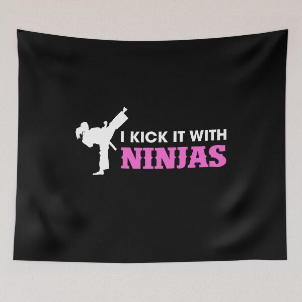 Item preview, I KICK IT WITH NINJAS designed and sold by antipatic.
