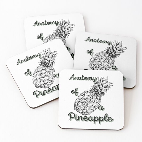 Item preview, Anatomy of a Pineapple designed and sold by Tienda-Vane.