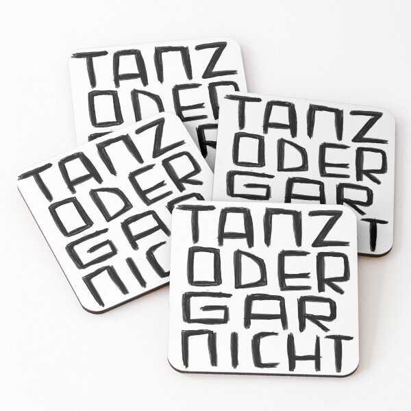 Item preview, Tanz oder Gar Nicht, Wordplay for Dancer designed and sold by badlydrawnbabe.
