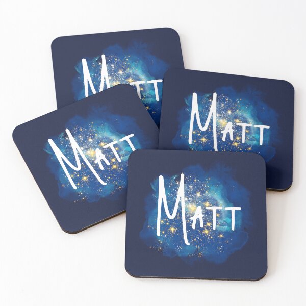 Item preview, Matt, Stars and Watercolor designed and sold by faithtfoster.