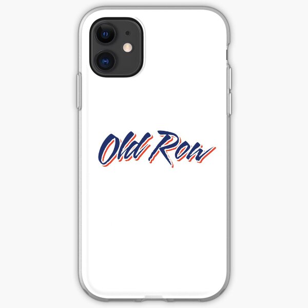 Old row iPhone Soft Case