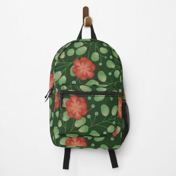 Item preview, Christmas Floral - Green designed and sold by JaselviiStudio.