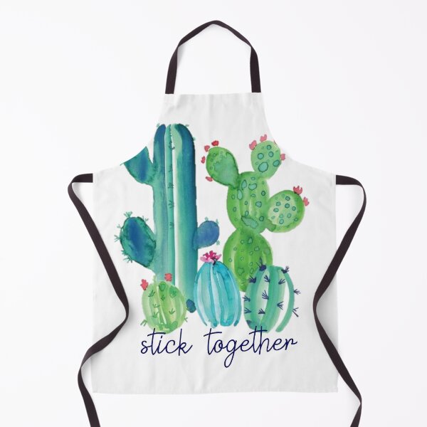 Item preview, Stick Together Watercolor Cacti designed and sold by annmariestowe.