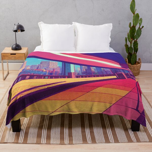 Item preview, Anime 90s Retro City Landscape designed and sold by trajeado14.