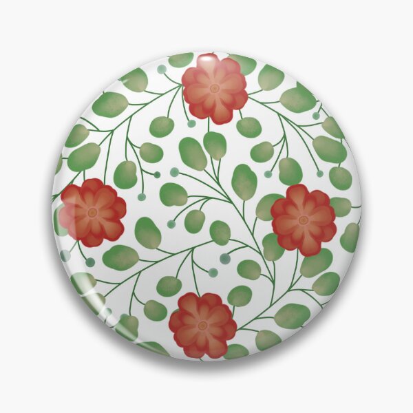 Item preview, Christmas Floral - White designed and sold by JaselviiStudio.