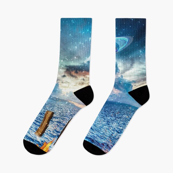 Item preview, 3 Posts on the Ocean Beach Tropical Island Landscape Castaway designed and sold by Jolly-Yosei.
