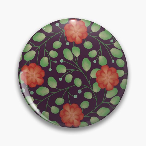 Item preview, Christmas Floral - Brown designed and sold by JaselviiStudio.
