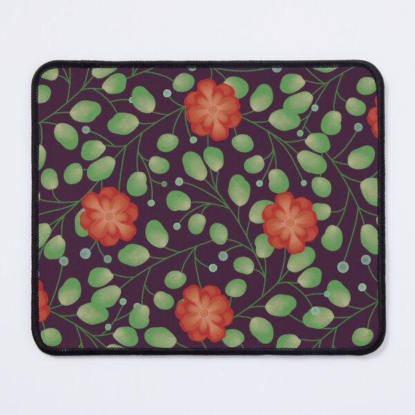 Item preview, Christmas Floral - Brown designed and sold by JaselviiStudio.