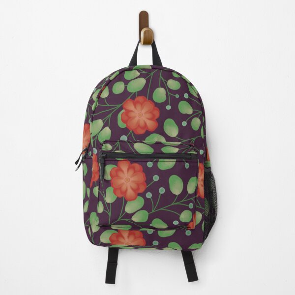 Item preview, Christmas Floral - Brown designed and sold by JaselviiStudio.