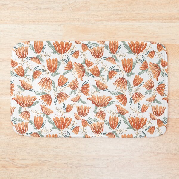 Item preview, Orange Autumn Toll Flowers designed and sold by Sunflowerstudio1.