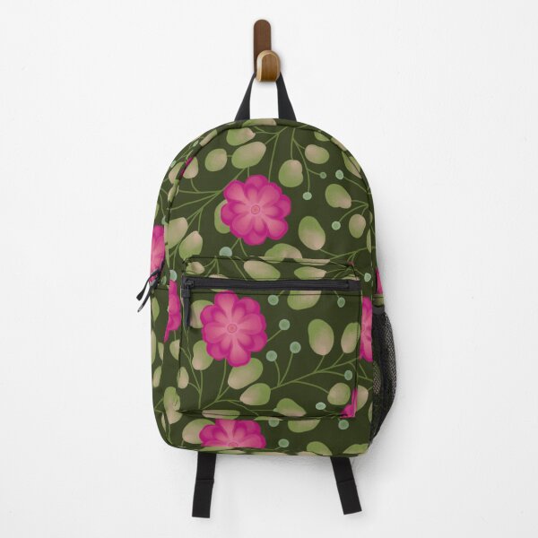 Item preview, Christmas Floral - Forest Green designed and sold by JaselviiStudio.