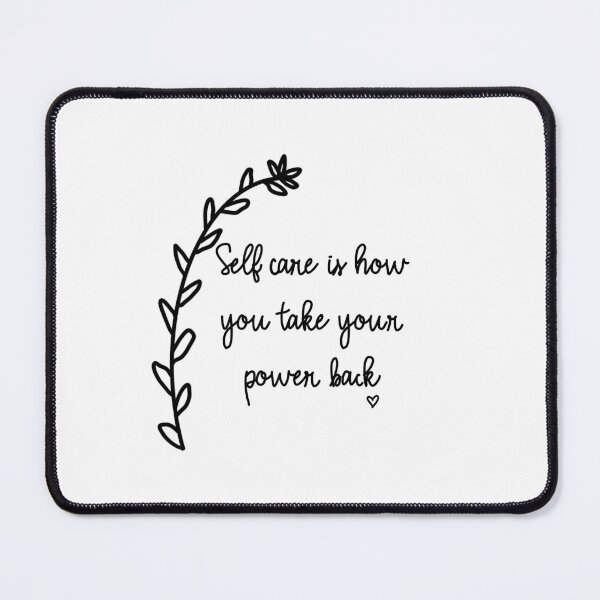Item preview, Self Care Is How You Take Your Power Back designed and sold by FunCarStickers.