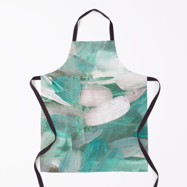 Item preview, Sea Foam Green And Cream Abstract Watercolor Painting designed and sold by DEC02.