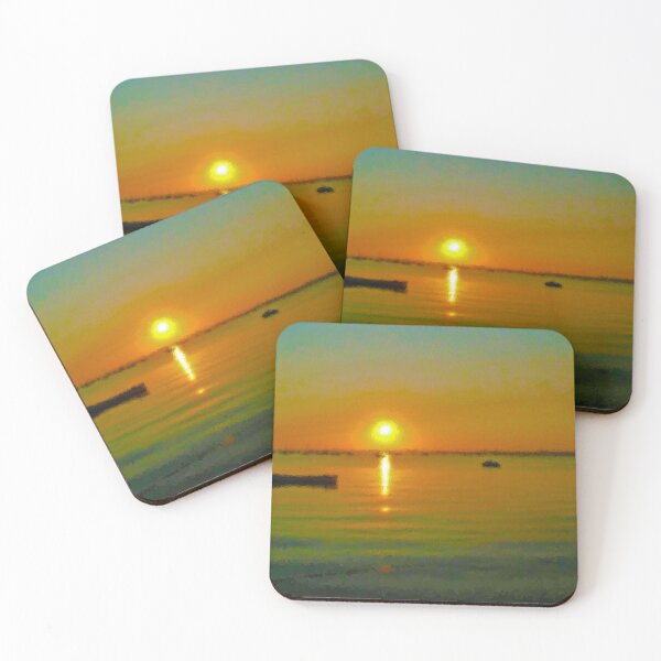 Item preview, Helmsdale Sunset at Sea designed and sold by ArtOfScotland.