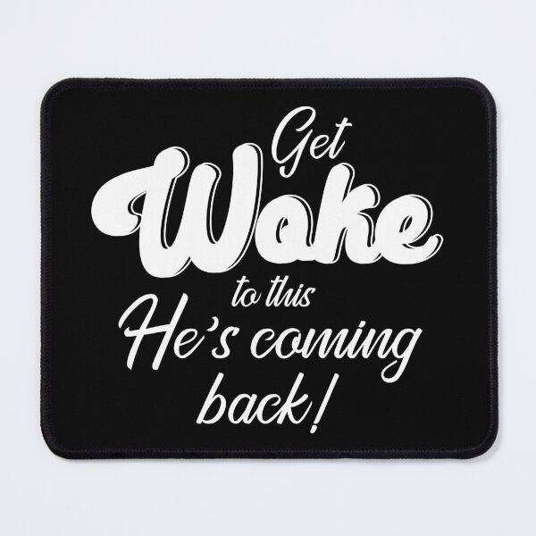 Item preview, Get Woke - White designed and sold by SweetCreekFaith.