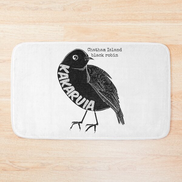 Item preview, Kakaruia / Chatham Island black robin designed and sold by piedaydesigns.