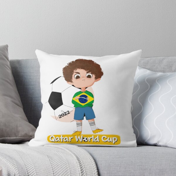 Item preview, World Cup Qatar 2022  Brazil designed and sold by KholoodIllust.