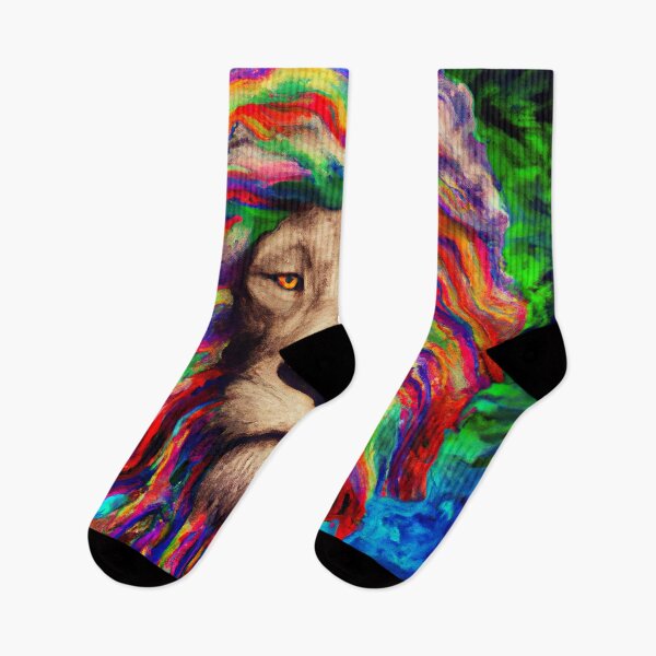 Item preview, Psychedelic lion  designed and sold by Ludvig823.