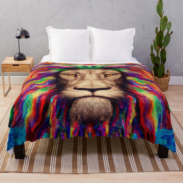 Item preview, Psychedelic lion  designed and sold by Ludvig823.