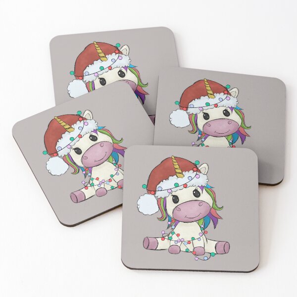 Item preview, Unicorn tied in Christmas Lights  designed and sold by Make-My-Fun.