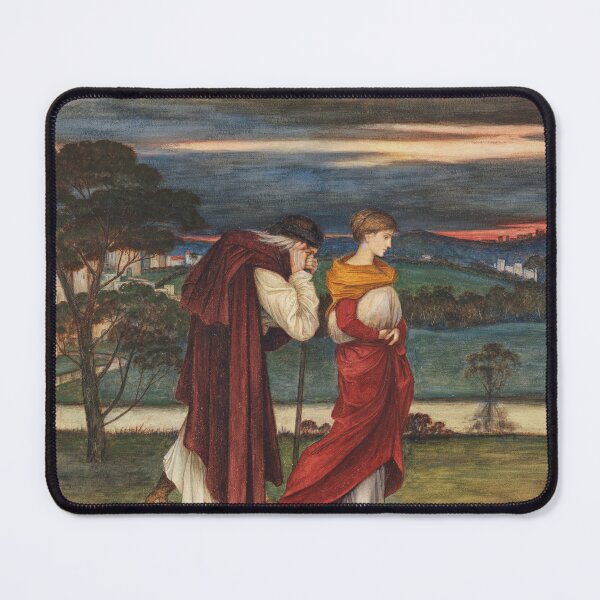 Item preview, Age and Beauty | John Stanhope | 1900 Pre-Raphaelite Art designed and sold by CJET.