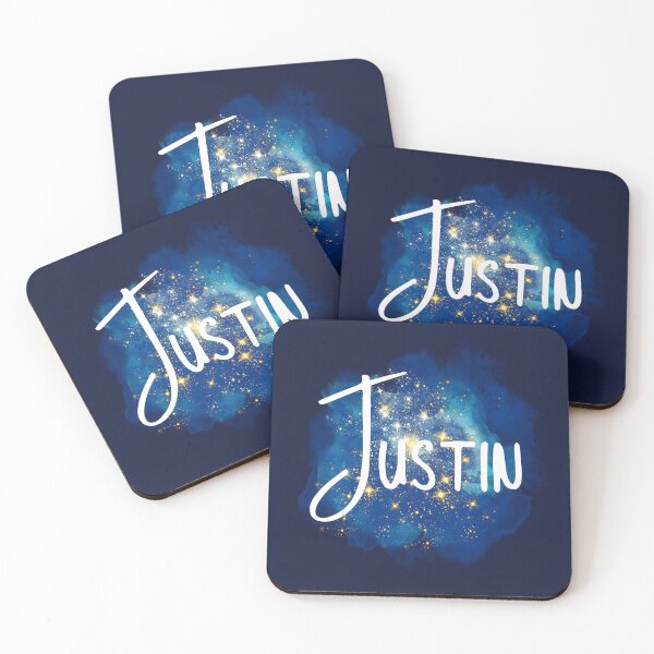 Item preview, Justin, estrellas y acuarela designed and sold by faithtfoster.