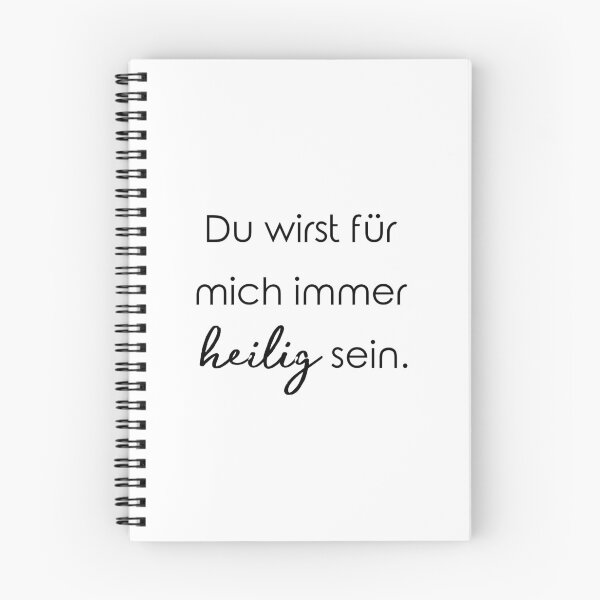 Item preview, HEILIG (song line, black) - Tokio Hotel designed and sold by eileendiaries.