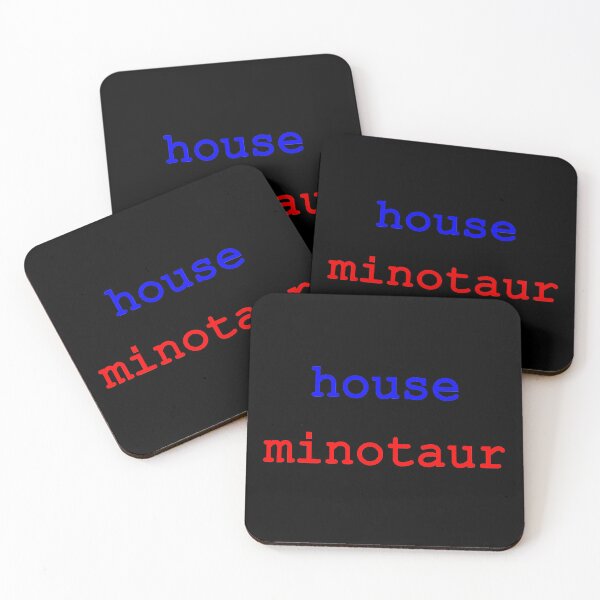 Item preview, House of Leaves house and minotaur small decal designed and sold by House of Leaves & others.