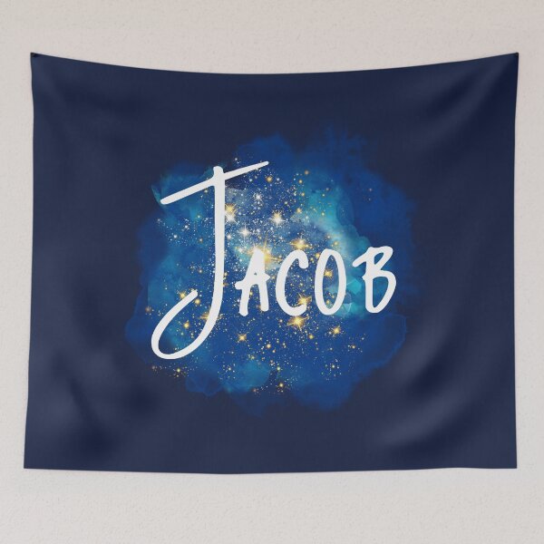 Item preview, Jacob, Stars and Watercolor designed and sold by faithtfoster.