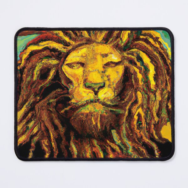 Item preview, Impressionist painting of a lion designed and sold by Ludvig823.
