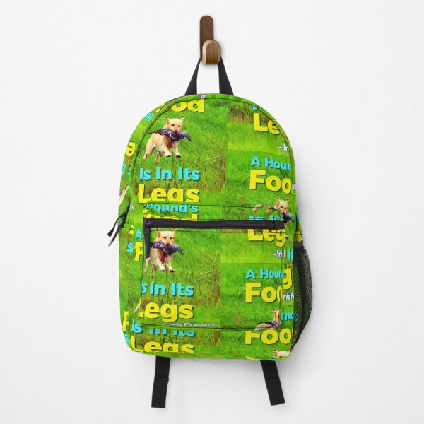 Item preview, Irish Proverb - A Hound's Food Is In Its Legs designed and sold by IrishProverbs.