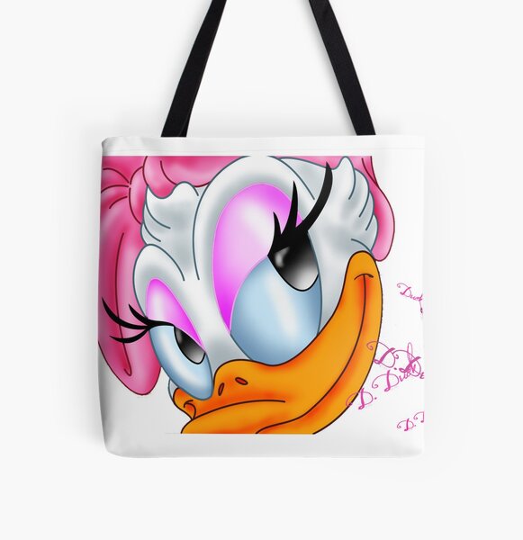 ~Daisy Duck ~ All Over Print Tote Bag