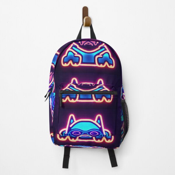 Item preview, Cyberpunk happy dog neon style 2 designed and sold by Laguardia3D.