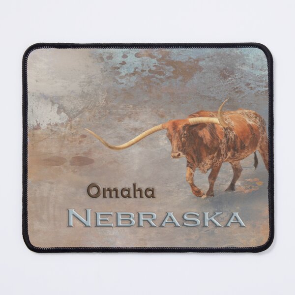 Item preview, Longhorn Bull Omaha Nebraska designed and sold by Elisabeth Lucas.