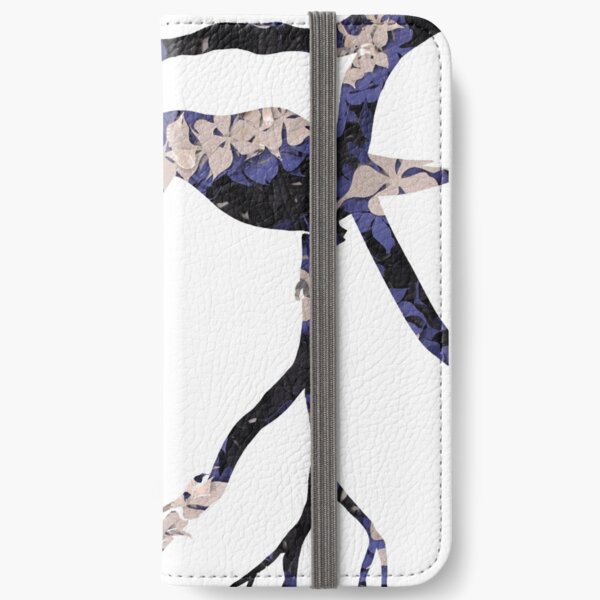 Magpies in moonlight iPhone Wallet