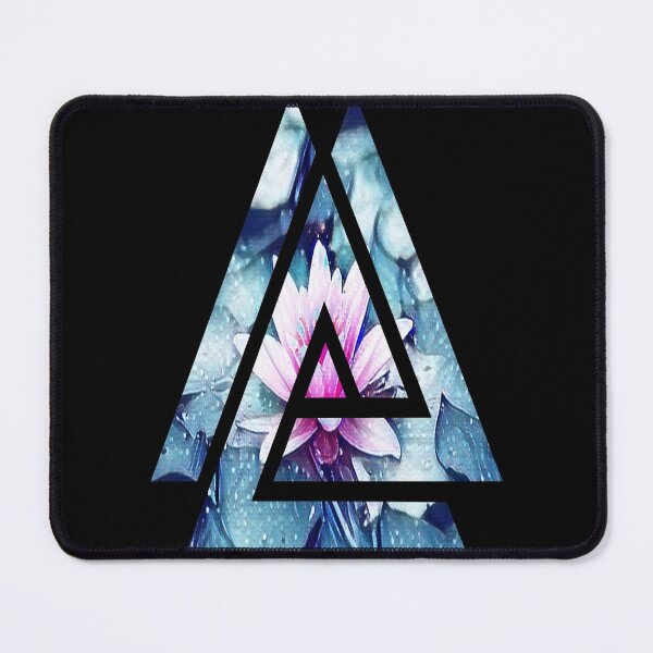 Item preview, Artsy Floral Lotus Abstract Geometric Triangle Graphic designed and sold by Paula Helit.