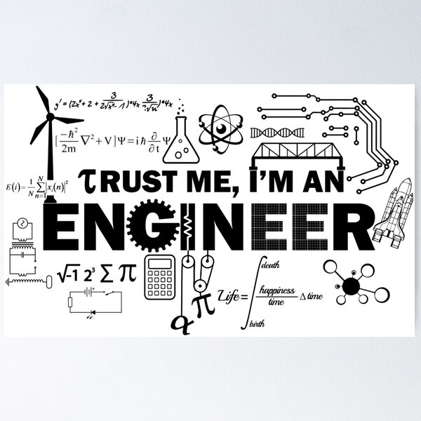 Item preview, Trust Me I'm An Engineer designed and sold by lolotees.