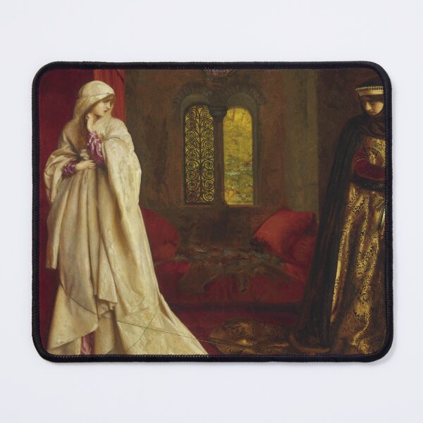 Item preview, Fair Rosamund and Eleanor | Frank Cadogan Cowper | 1920 Pre-Raphaelite Art designed and sold by CJET.