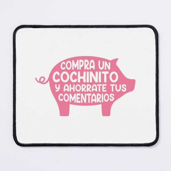 Item preview, Compra un cochinito y ahorra tus comentarios designed and sold by StudioSirenita.