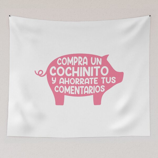 Item preview, Compra un cochinito y ahorrate tus comentarios designed and sold by StudioSirenita.
