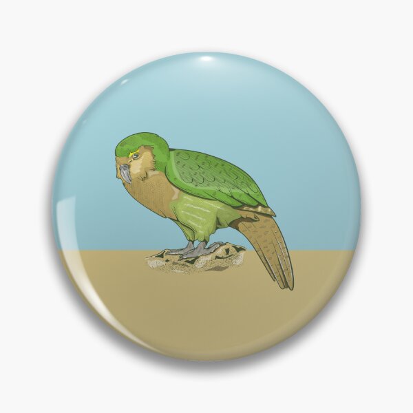 Item preview, Kakapo New Zealand Bird designed and sold by piedaydesigns.