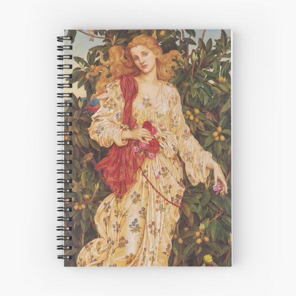 Item preview, Flora | Evelyn de Morgan | 1894 Pre-Raphaelite Art designed and sold by CJET.