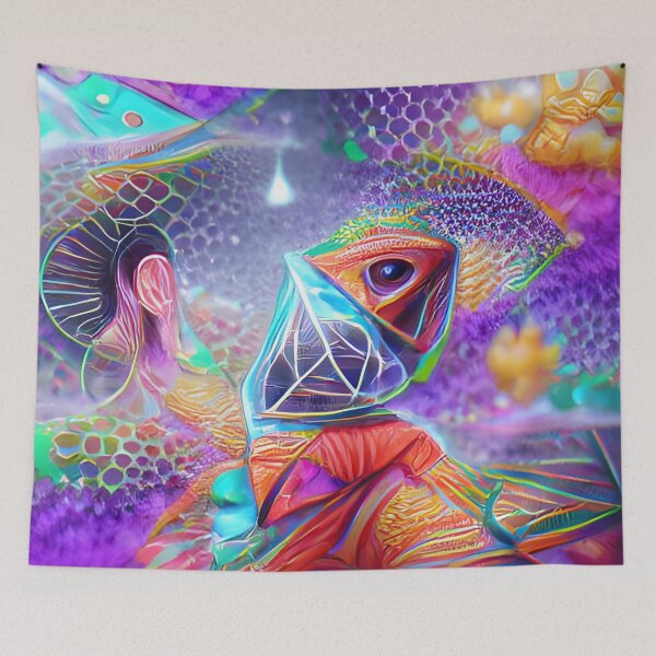 Item preview, Spirit Guide - Psychedelic Visuals designed and sold by NomadicCreative.