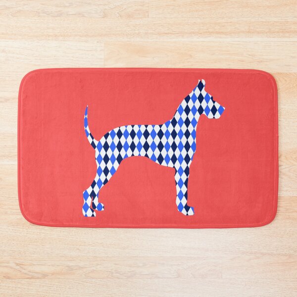 Item preview, Blue Harlequin Great Dane Silhouette designed and sold by Deborah Camp.