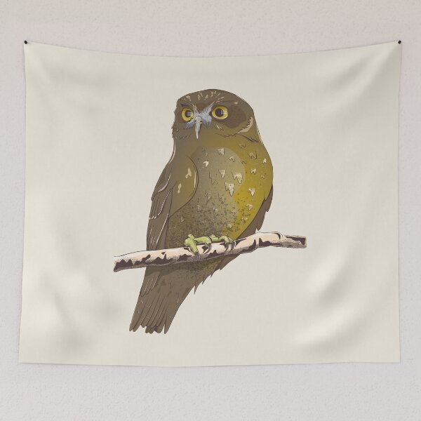 Item preview, Ruru Morepork designed and sold by piedaydesigns.